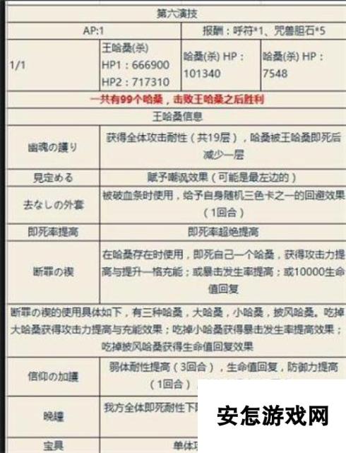 FGO日服尼禄新全力斗技敌方技能资料